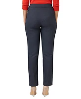 Hue Women's Pull-On Mid-Rise Denim Leggings