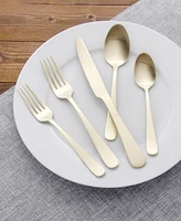 Kitchinox Alton Bay Gold Satin -Pc. Flatware Set