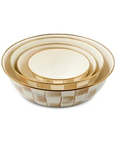 Mackenzie-Childs Mocha Check Small Everyday Bowl, 40-oz.