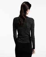 Mango Women's Crewneck Lurex Sweater