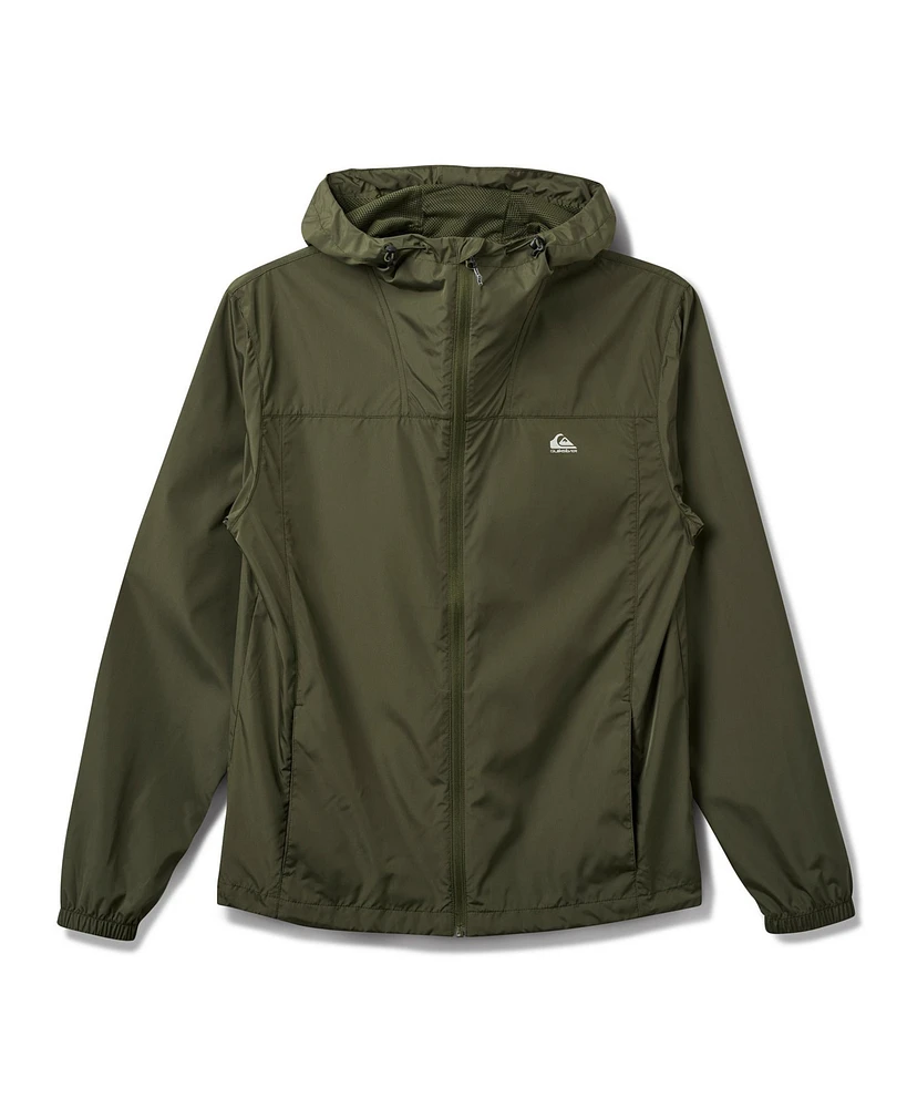 Quiksilver Men's Overcast Windbreaker Long Sleeve Jacket