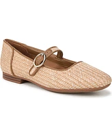 Naturalizer Women's Kelly 4 Square Toe Mary Jane Flats