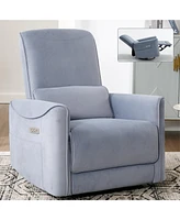 Mondawe Swivel And Rocker Power Recliner Chair