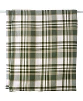 Lands' End Luxe Flannel Yarn Dyed Duvet Bed Cover