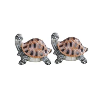 Fc Design "2-pc Gift Set" 3"H Turtle Figurine Statue Ornament Home Room Office Decor and Perfect Gift Ideas for Housewarming, Holidays and Birthdays