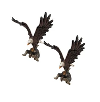 Fc Design "2-pc Gift Set" 9.75"H Eagle Taking off Figurine Statue Ornament Home Room Office Decor and Perfect Gift Ideas for Housewarming, Holidays an