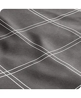 Bare Home Double Brushed Printed Fitted Sheet