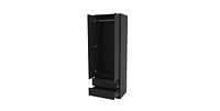 Slickblue Black 2-Door Bedroom Armoire Wardrobe Cabinet for Stylish Storage and Organization