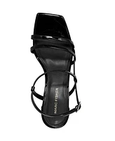 Marc Fisher Women's Jeci Block Heel Strappy Dress Sandals