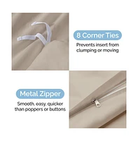 Premium Microfiber Duvet Cover Set