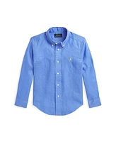 Polo Ralph Lauren Toddler and Little Boys Linen Shirt