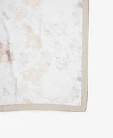 Steve Madden Floral Roads Ahead Satin & Pleated Square Scarf 2-Pc. Set