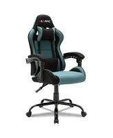 Dyhome Adjustable Reclining Ergonomic Faux Leather Swiveling Pc & Racing Game Chair