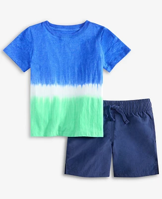 Epic Threads Toddler Boys Short-Sleeve T-Shirt & Nylon Shorts, 2 Piece Set, Exclusively at Macy's