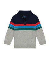 Andy & Evan Baby Boys Colorblocked 1/4 Neck Sweater Set