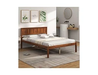 Slickblue Platform Bed Frame with Headboard - Modern