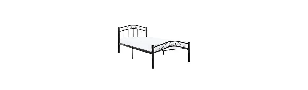 Slickblue Platform Bed with Headboard and Footboard - Stylish and Durable Bed Frame Design