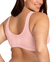 Fruit of the Loom Women's 3-Pack Beyond Soft Front Closure Cotton Bra