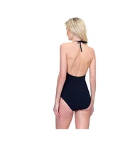Gottex Women's Day Dreamer High Neck Halter One Piece