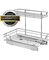 Florida Brands 2 Tiers Under the Sink Organizer and Storage Pull Out 11 x 18 In