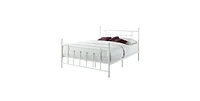 Slickblue Platform Bed Frame with Headboard and Footboard - Modern Supportive Bed Base