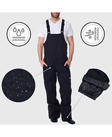 Alpine Swiss Men's Insulated Snow Bib Overalls Waterproof Ski Snowboard Pants