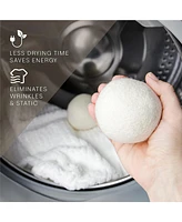 Pursonic 100% Pure New Zealand Wool Dryer Balls - 12 Pack