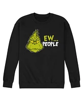 Airwaves Men's The Grinch Ew People Long Sleeve Fleece