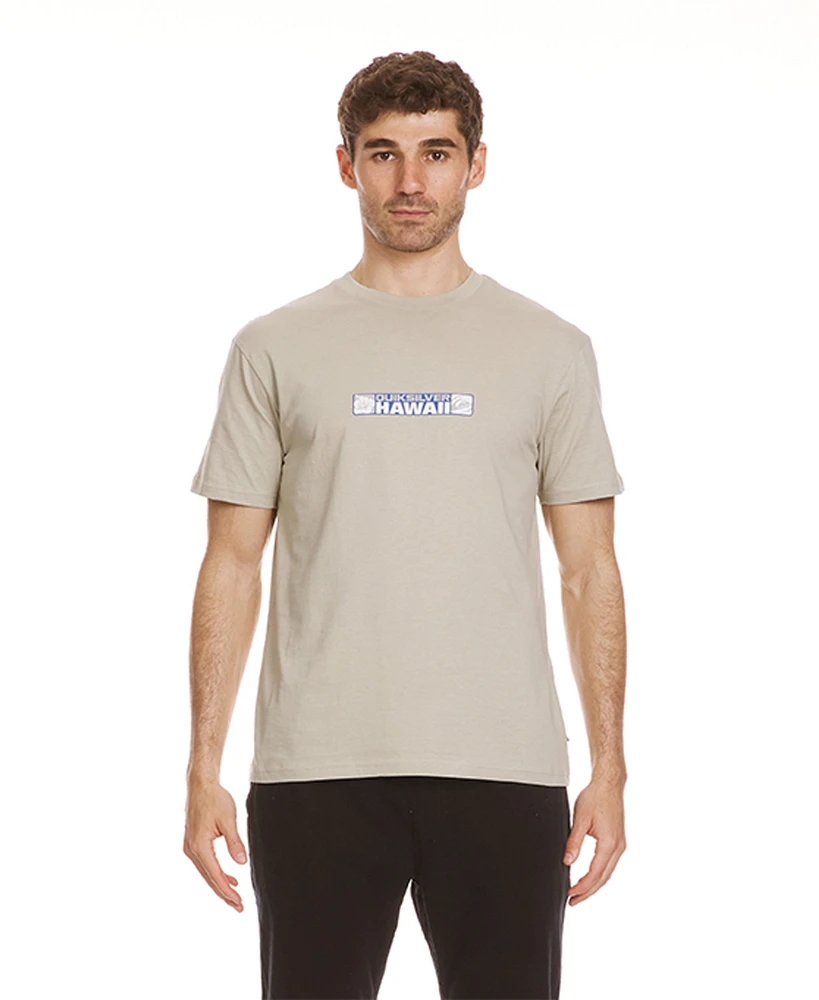Quiksilver Men's Hi Bumper Sticker Short Sleeve T-Shirt