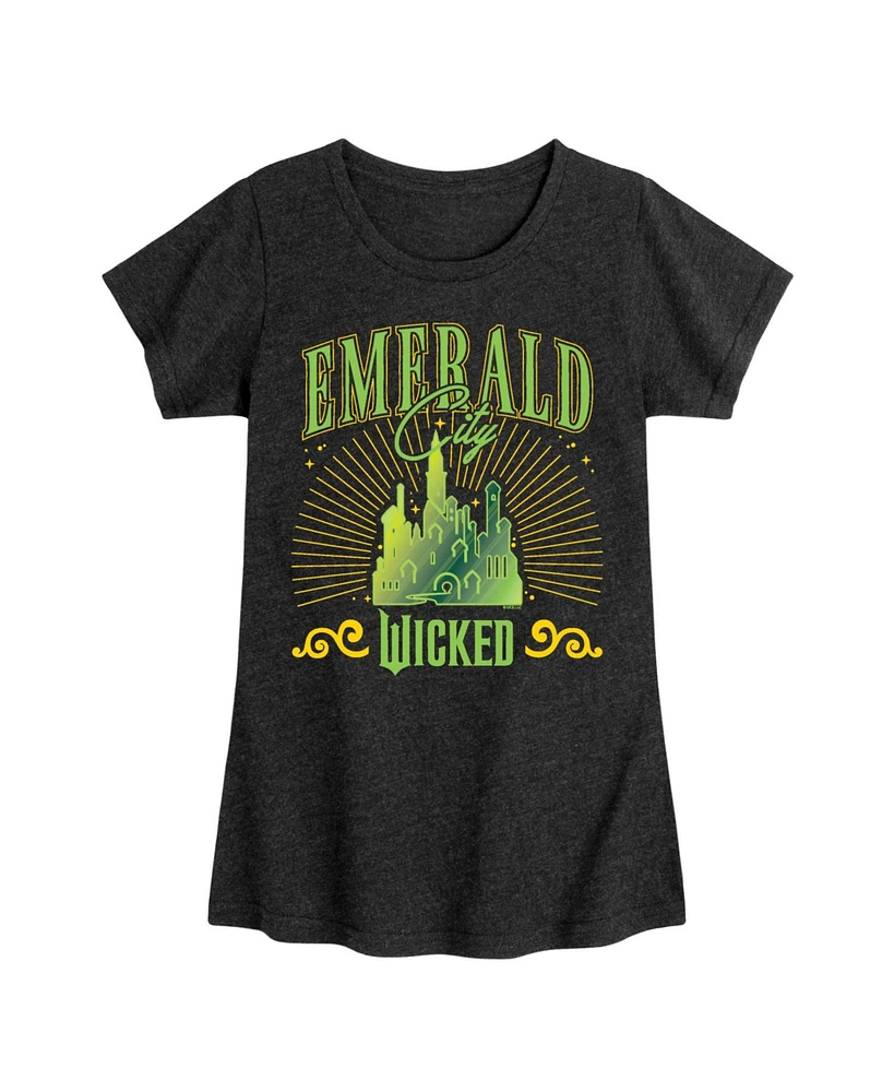 Wicked Big Girls Emerald City Graphic Tee