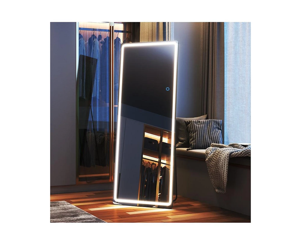 Vlsrka Floor / Wall Full Length Mirror