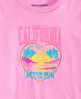 With Jules Big Girl Cali Graphic T-Shirt
