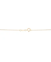 Diamond St. Mary Pendant 18" Necklace (1/10 ct. t.w.) in 10k Gold, Exclusively at Macy's