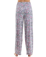 Roudelain Women's Printed Drawstring Pajama Pants
