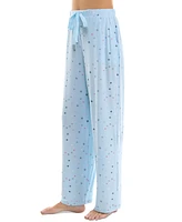 Roudelain Women's Printed Drawstring Pajama Pants