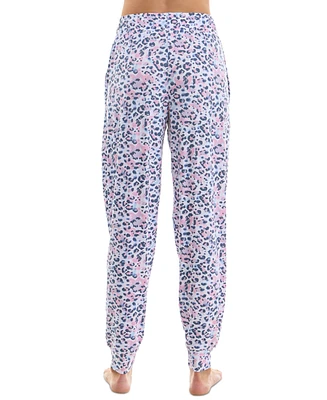 Roudelain Women's Printed Jogger Pajama Pants