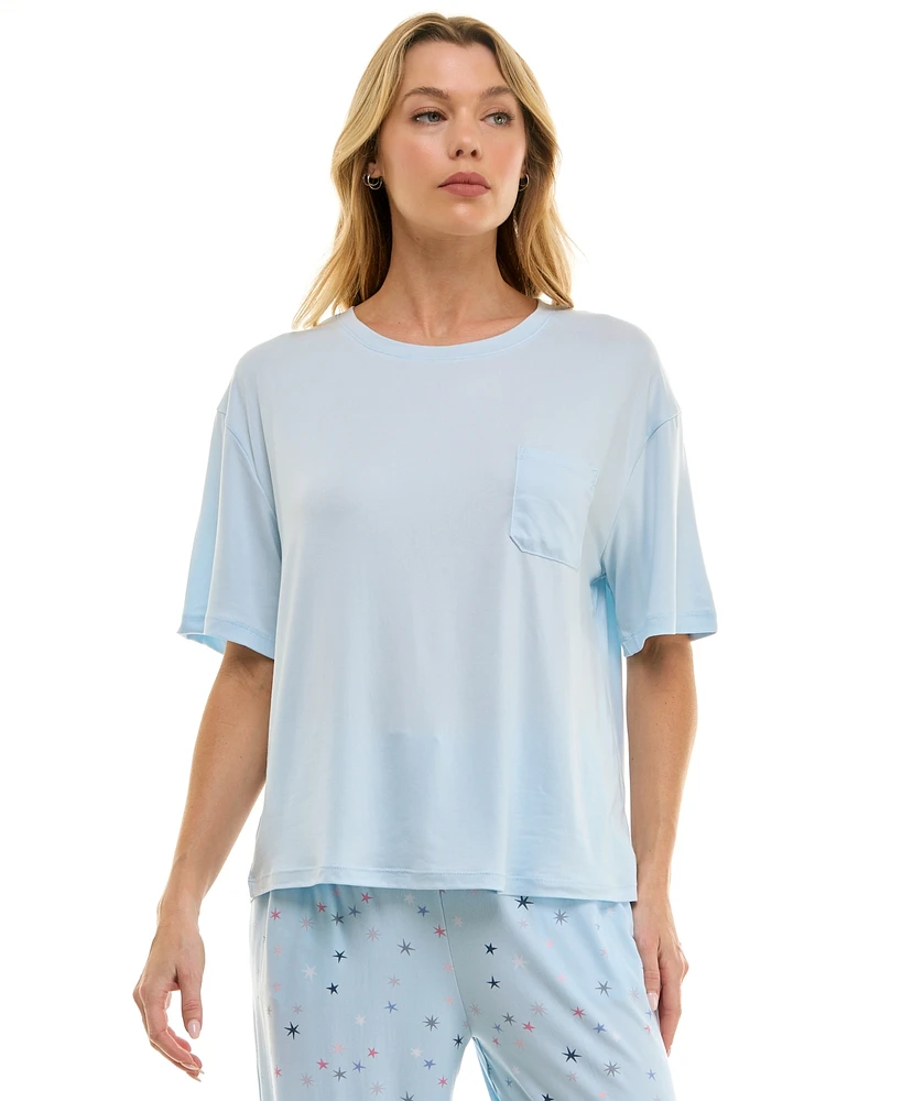 Roudelain Women's Drop-Shoulder Crewneck Sleep Tee