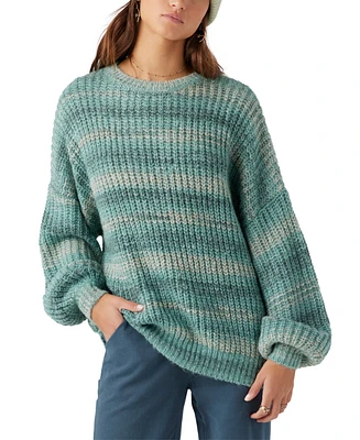 O'Neill Juniors' Bayou Oversized Drop-Shoulder Sweater