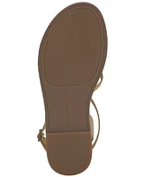 Lucky Brand Women's Kielly Strappy Whipstitch Flat Sandals