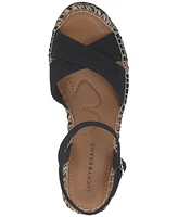 Lucky Brand Women's Candyr Espadrille Wedge Sandals