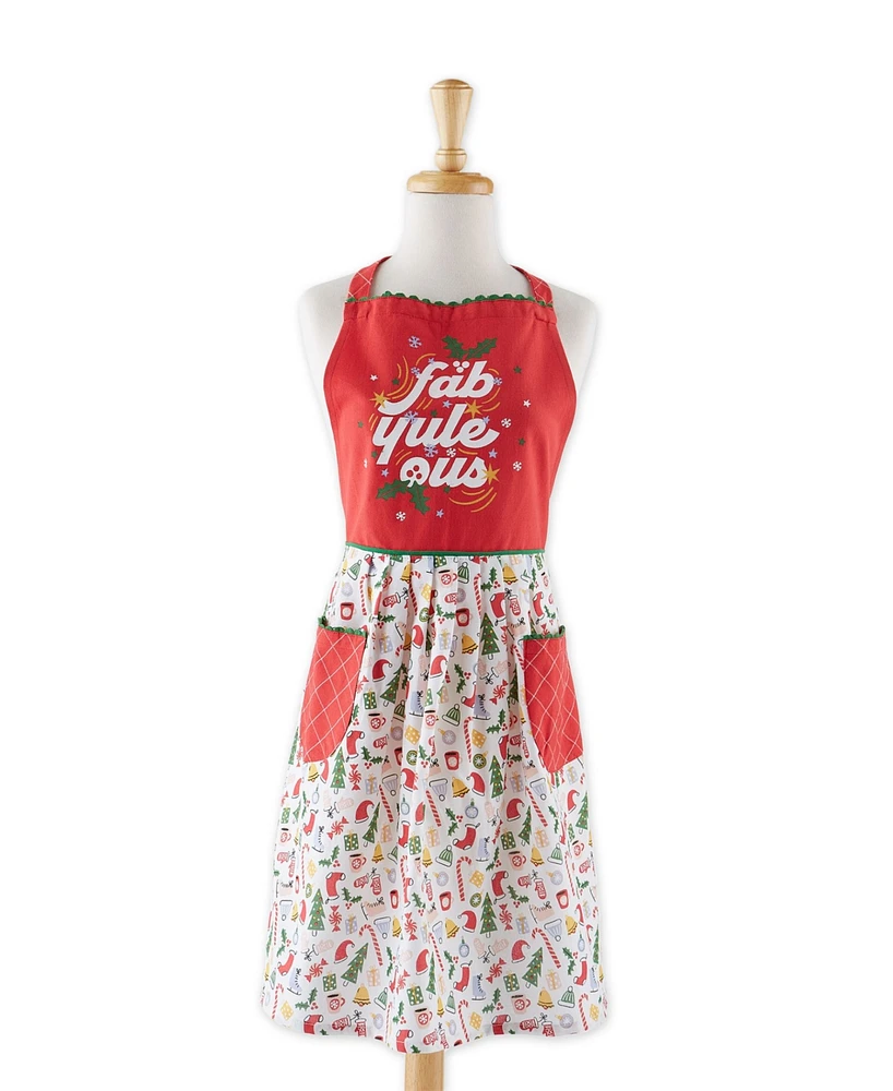 Design Imports Fab-Yule-Ous Apron