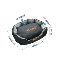 Bingopaw Large Dog Bed Waterproof Sofa Dog Pet Bedding Removable Cushion