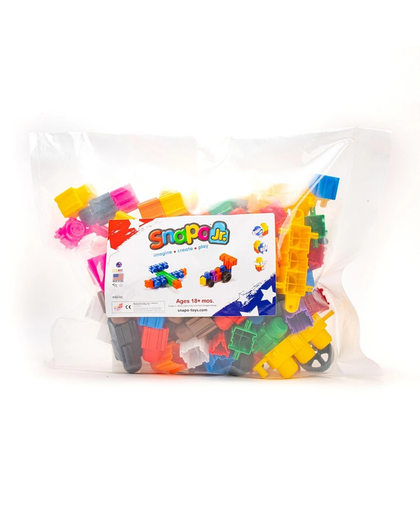 Snapo Jr. Mega Builders Kit 125 Pieces