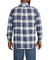 Lands' End Big & Tall Traditional Fit Flagship Flannel Shirt