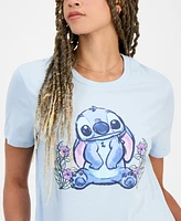 Disney Juniors' Stitch Graphic Print T-Shirt