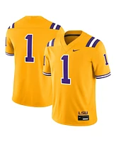 Nike Men's 1 Gold Lsu Tigers Alternate Game Jersey