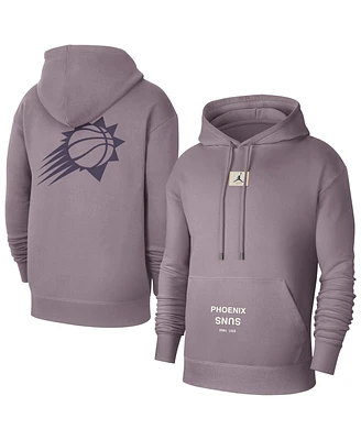 Jordan Men's Purple Phoenix Suns Courtside Statement Edition Pullover Hoodie