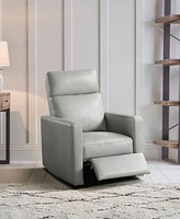 Homelegance 30" White Label Avenue Swivel Glider Reclining Chair
