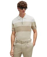 Boss by Hugo Men's Zip-Neck Knit Polo