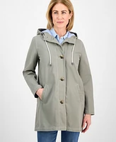 Style & Co Petite Button-Front Utility Jacket, Exclusively at Macy's